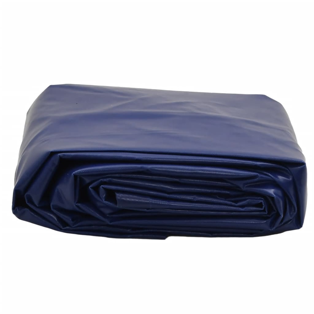 Bâche Vidaxl 650 g m² ø 3 m bleu