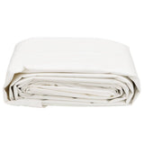 Bâche Vidaxl 650 g m² ø 3 m blanc