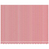 VidaXL toile de remplacement pour auvent rayé 4x3 m rouge et blanc