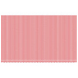 VidaXL Replacement cloth for Luifel striped 6x3.5 m red and white