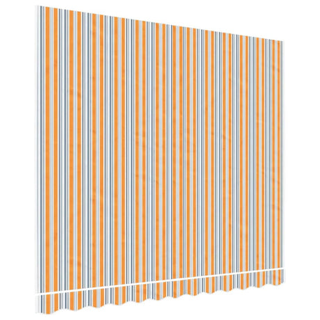 VidaXL Toile de remplacement pour auvent rayé 3x2,5 m multicolore