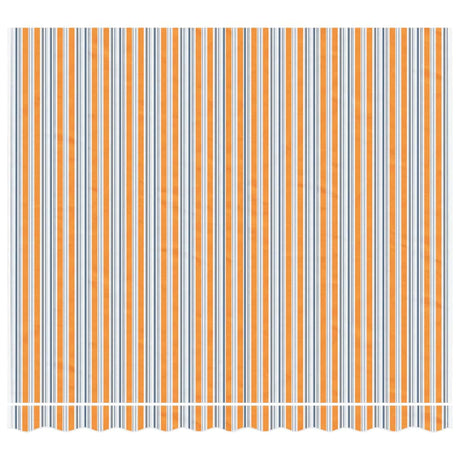VidaXL Toile de remplacement pour auvent rayé 3x2,5 m multicolore