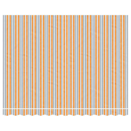 Vidaxx toile de remplacement pour auvent rayé 3,5x2,5 m multicolore