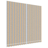 Vidaxx toile de remplacement pour auvent rayé 4x3,5 m multicolore