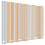 VidaXL replacement cloth for canopy striped 4.5x3 m multicolours