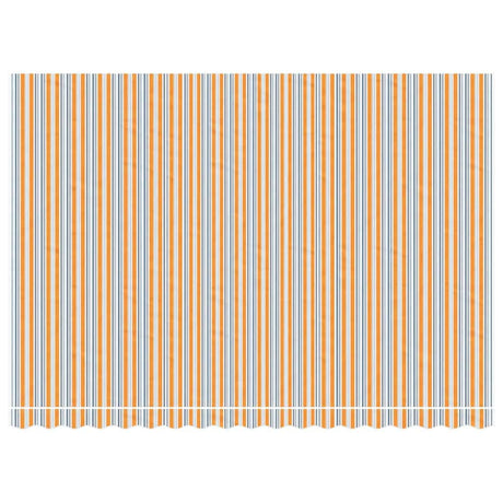 Vidaxx toile de remplacement pour auvent rayé 4,5x3 m multicolore