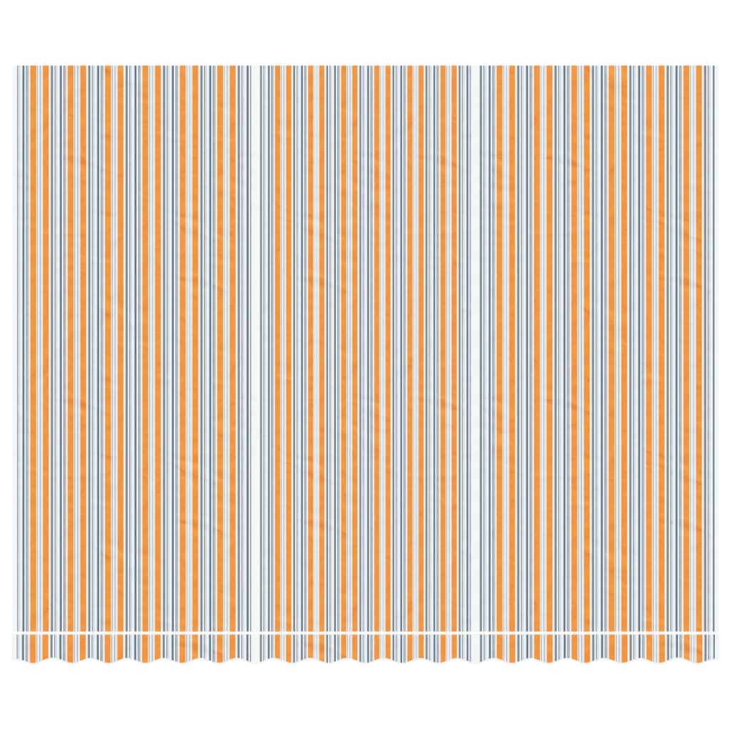 VidaXL replacement cloth for Luifel striped 4.5x3.5 m multicolours