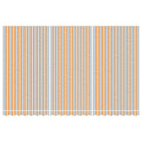 Vidaxx toile de remplacement pour auvent rayé 5x3 m multicolore