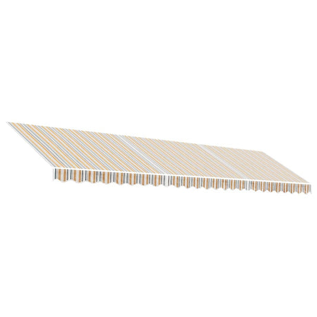 Vidaxx toile de remplacement pour auvent rayé 6x3 m multicolore