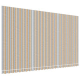 Vidaxx toile de remplacement pour auvent rayé 6x3,5 m multicolore