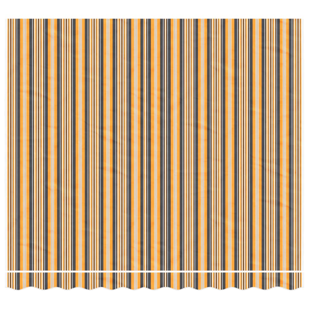 VidaXL Toile de remplacement pour auvent rayé 3x2,5 m multicolore