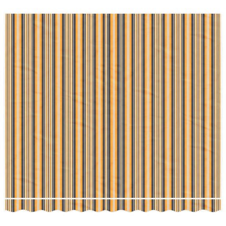 VidaXL Toile de remplacement pour auvent rayé 3x2,5 m multicolore