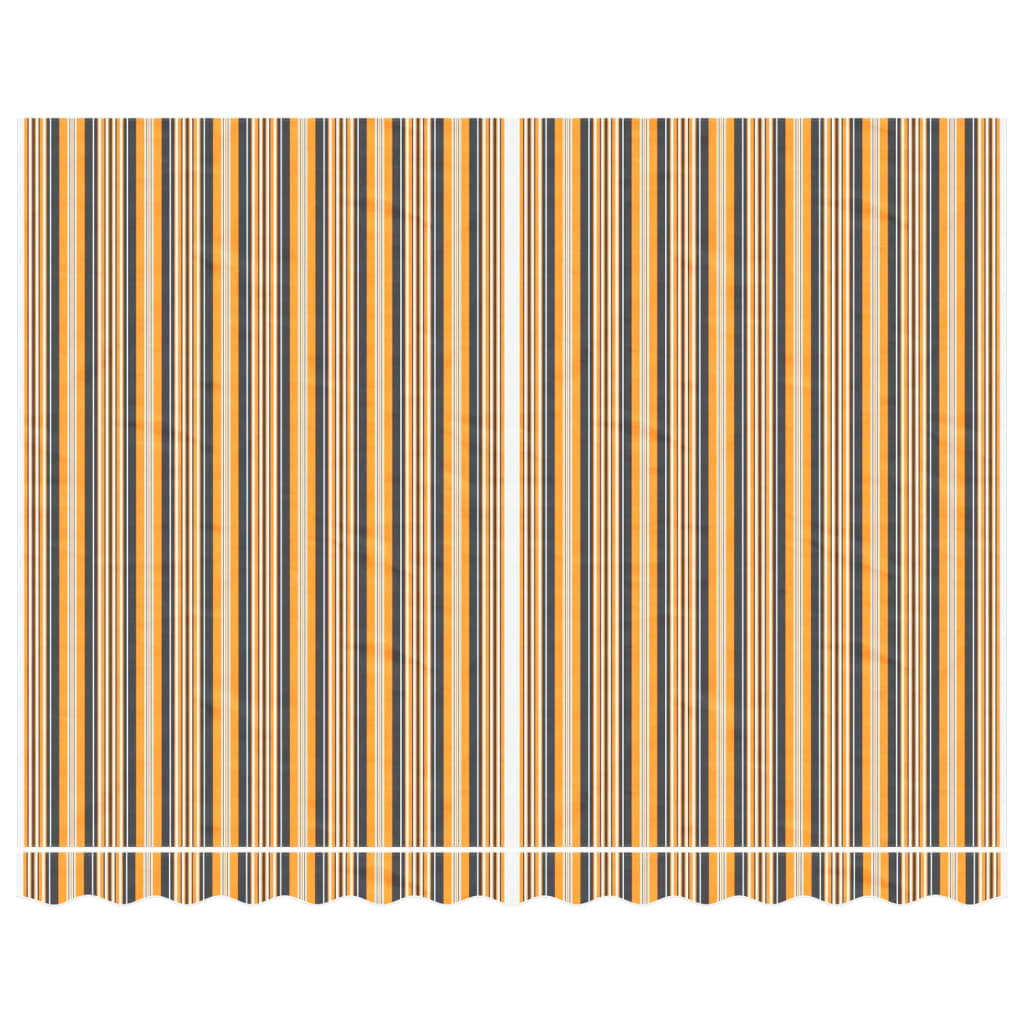 Panno sostitutivo Vidaxl per Luifel Striped 3.5x2,5 m Multi -colorato