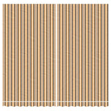 Vidaxx toile de remplacement pour auvent rayé 4x3,5 m multicolore