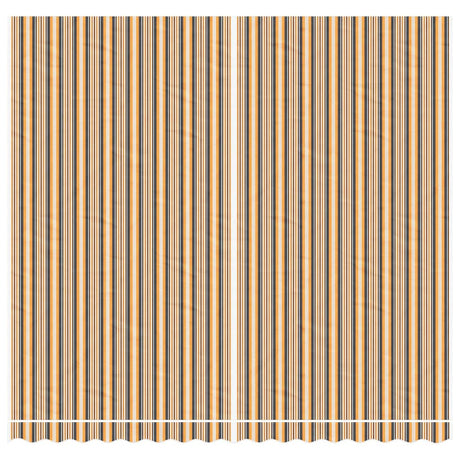 Vidaxx toile de remplacement pour auvent rayé 4x3,5 m multicolore
