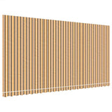 Vidaxx toile de remplacement pour auvent rayé 6x3 m multicolore