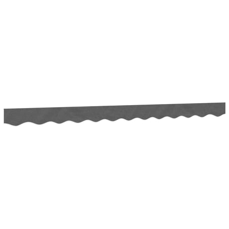 Vidaxx tissu de remplacement pour jupe d'auvent rayé 3 m anthracite