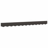 Vidaxx tissu de remplacement pour jupe d'auvent rayé 3 m anthracite