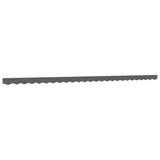 Vidaxx tissu de remplacement pour jupe d'auvent rayé 6 m anthracite