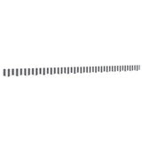 Vidaxx replacement fabric for awning skirt striped 4.5 m anthracite and white