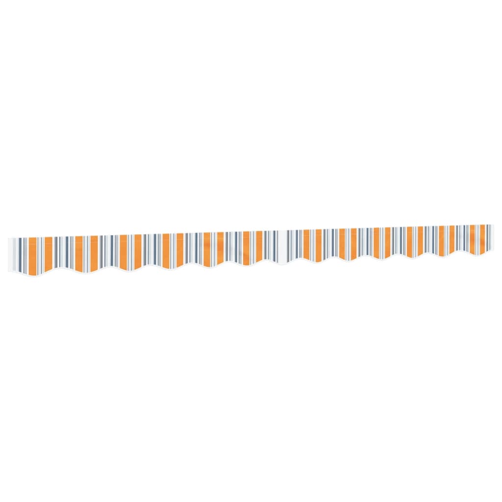 Vidaxl Ersatzstoff fir andwudegen Rock gestreift 3 m Multicolourer