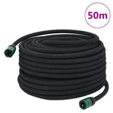 Vidaxl Drip Hose 0,6 '' 50 M Gummi schwaarz