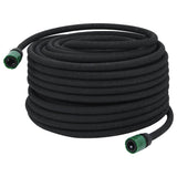 Vidaxx tuyau d'égouttement 0,6'' 50 m caoutchouc noir