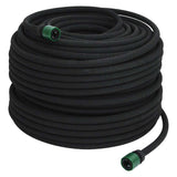 Vidaxl druppelslang 0,6'' 100 m rubber zwart