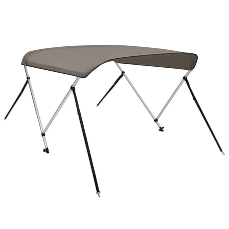 VidaXL toit bimini 2 arches 150x120x110 cm gris