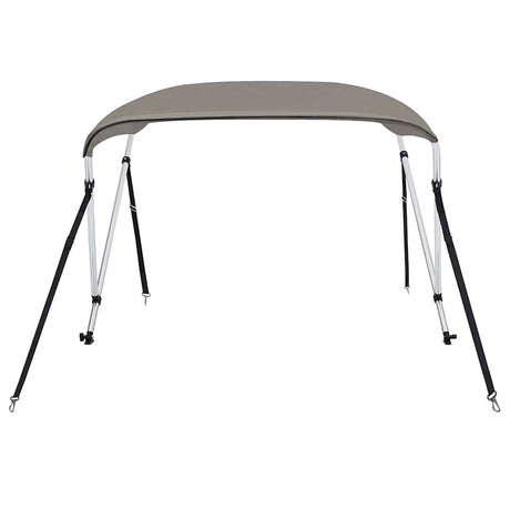 VidaXL toit bimini 2 arches 150x120x110 cm gris