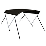 VidaXL toit bimini 2 arceaux 180x150x110 cm noir