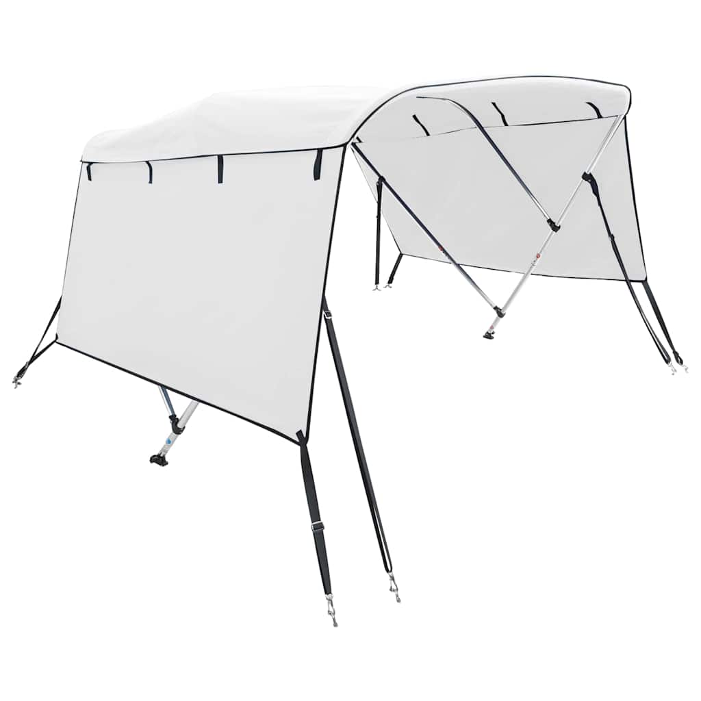 Toit bimini Vidaxx 3 arceaux avec parois latérales 183x(137-152)x137 cm