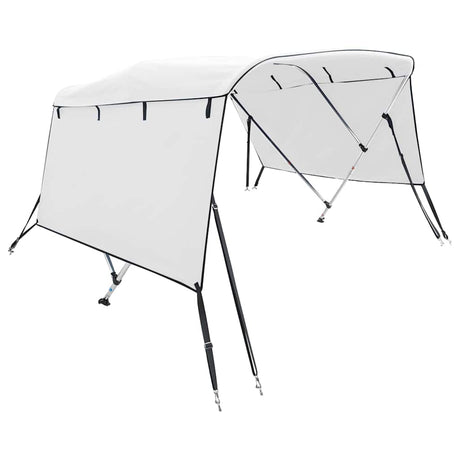 Toit bimini Vidaxx 3 arceaux avec parois latérales 183x(137-152)x137 cm