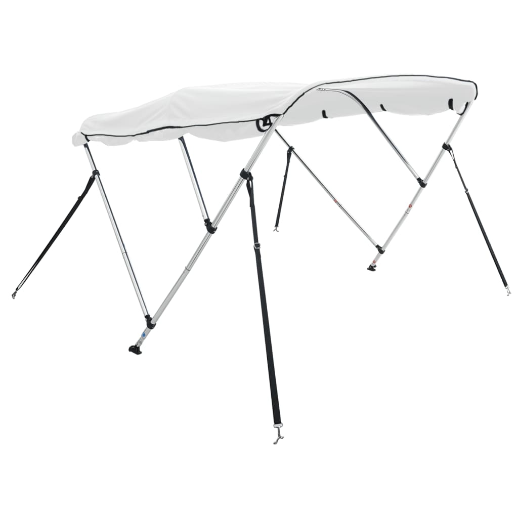 Toit bimini Vidaxx 3 arceaux avec parois latérales 183x(154-167)x137 cm