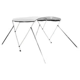 Toit bimini VidaXL 3 arches avec parois latérales en maille183x(154-167)x137 cm