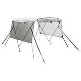 VidaXL toit bimini 3 arches avec parois latérales en maille 183x(170-182)x137 cm