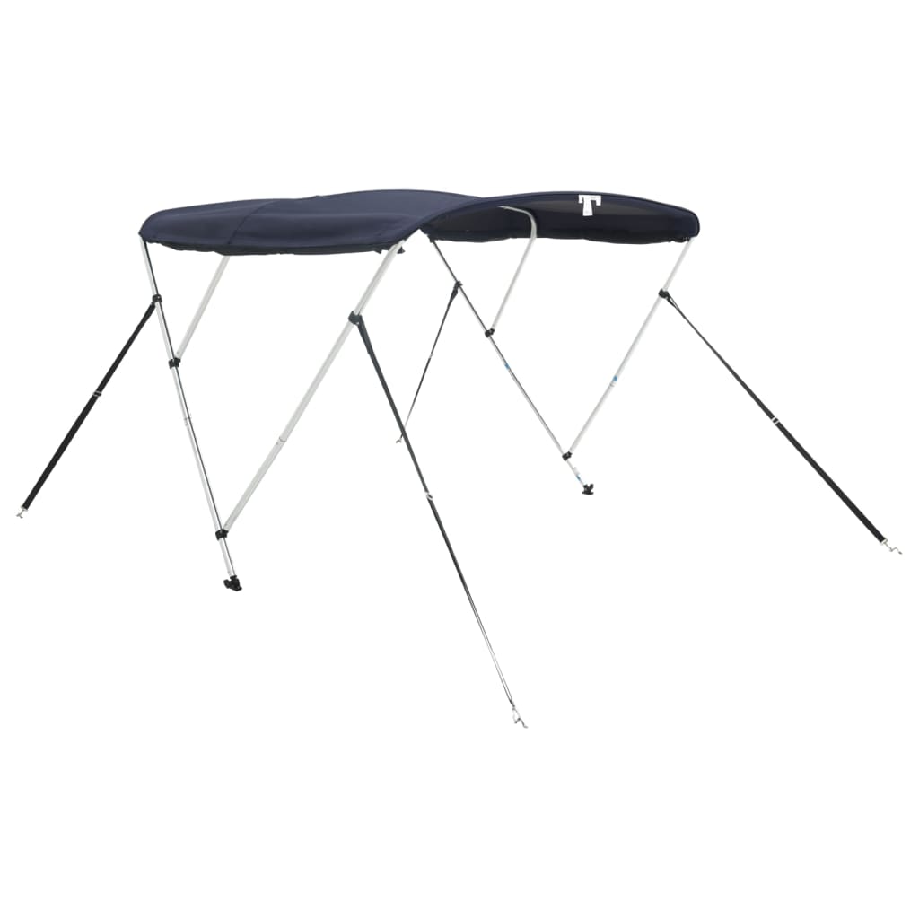 VidaXL toit bimini 3 arches avec parois latérales en maille 183x(154-167)x137 cm