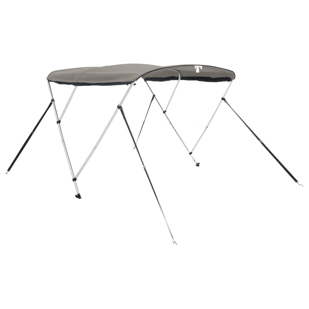 VidaXL toit bimini 3 arches avec parois latérales en maille 183x(154-167)x137 cm