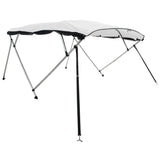 Toit bimini Vidaxx 4 arches avec parois latérales en maille 243x(170-182)x137 cm