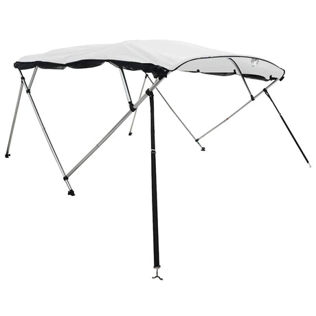 Toit bimini Vidaxx 4 arches avec parois latérales en maille 243x(230-244)x137 cm