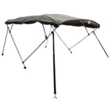 Toit bimini Vidaxx 4 arches avec parois latérales en maille 243x(230-244)x137 cm
