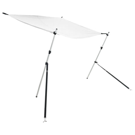 VidaXL toile d'ombrage t-top 170x170x (115-183) cm blanc