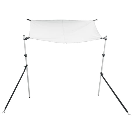 VidaXL toile d'ombrage t-top 170x170x (115-183) cm blanc