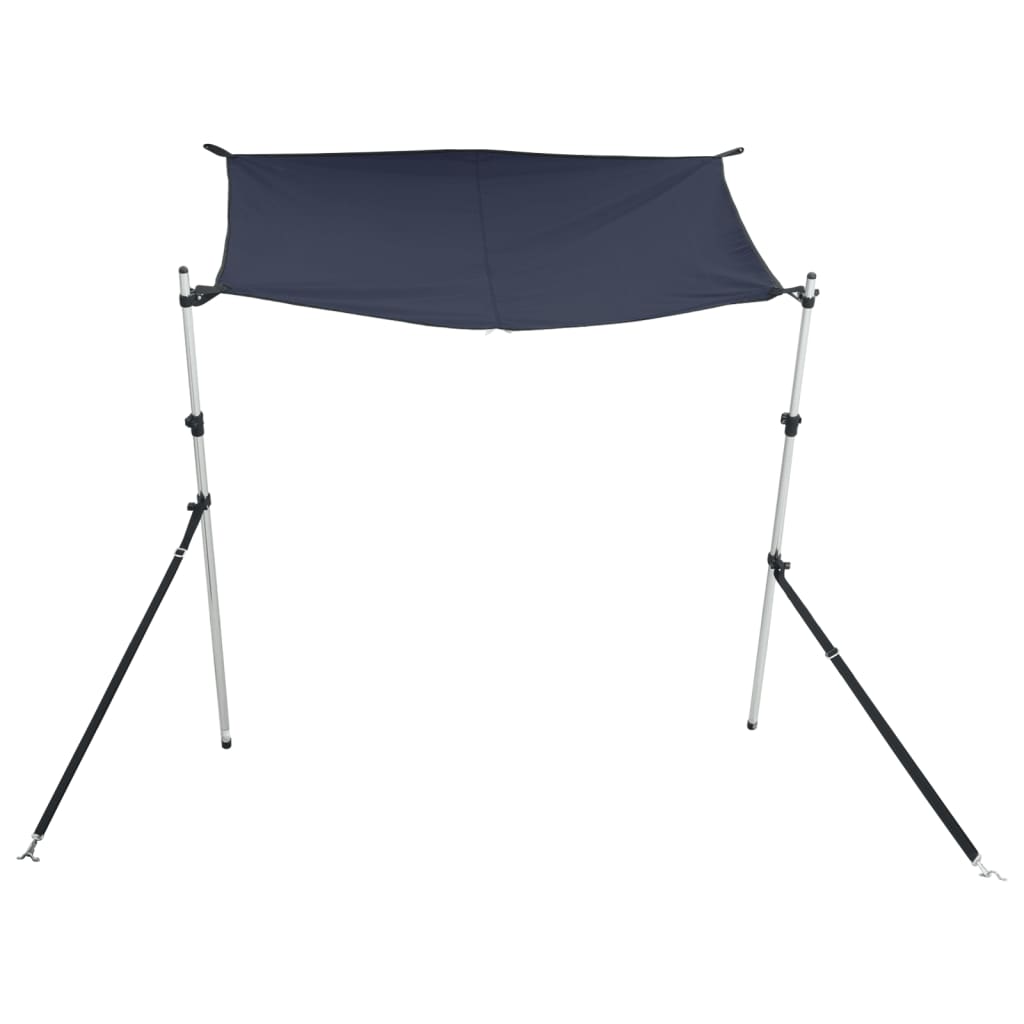 Vidaxl Shade Cloth T-Top 170x170x (115-183) cm blå