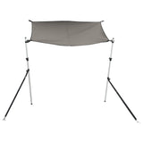 Vidaxx toile d'ombrage t-top 170x170x (115-183) cm gris anthracite