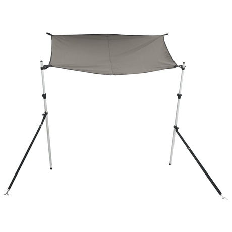 Vidaxx toile d'ombrage t-top 170x208x (115-183) cm anthracite