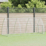 Poulailler Vidaxx 300x105x120 cm acier galvanisé couleur argent