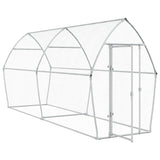 Vidaxl Chicken Coop 400x105x182 cm in acciaio zincato colorato