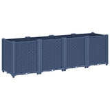 Vidaxx jardinière 160x40x53 cm polypropylène gris