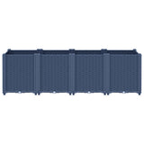 Vidaxx jardinière 160x40x53 cm polypropylène gris